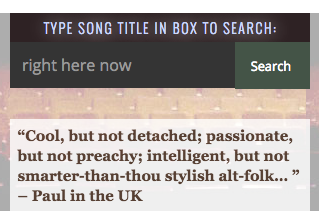 Search for Lyrics at CatherinesMusic.com